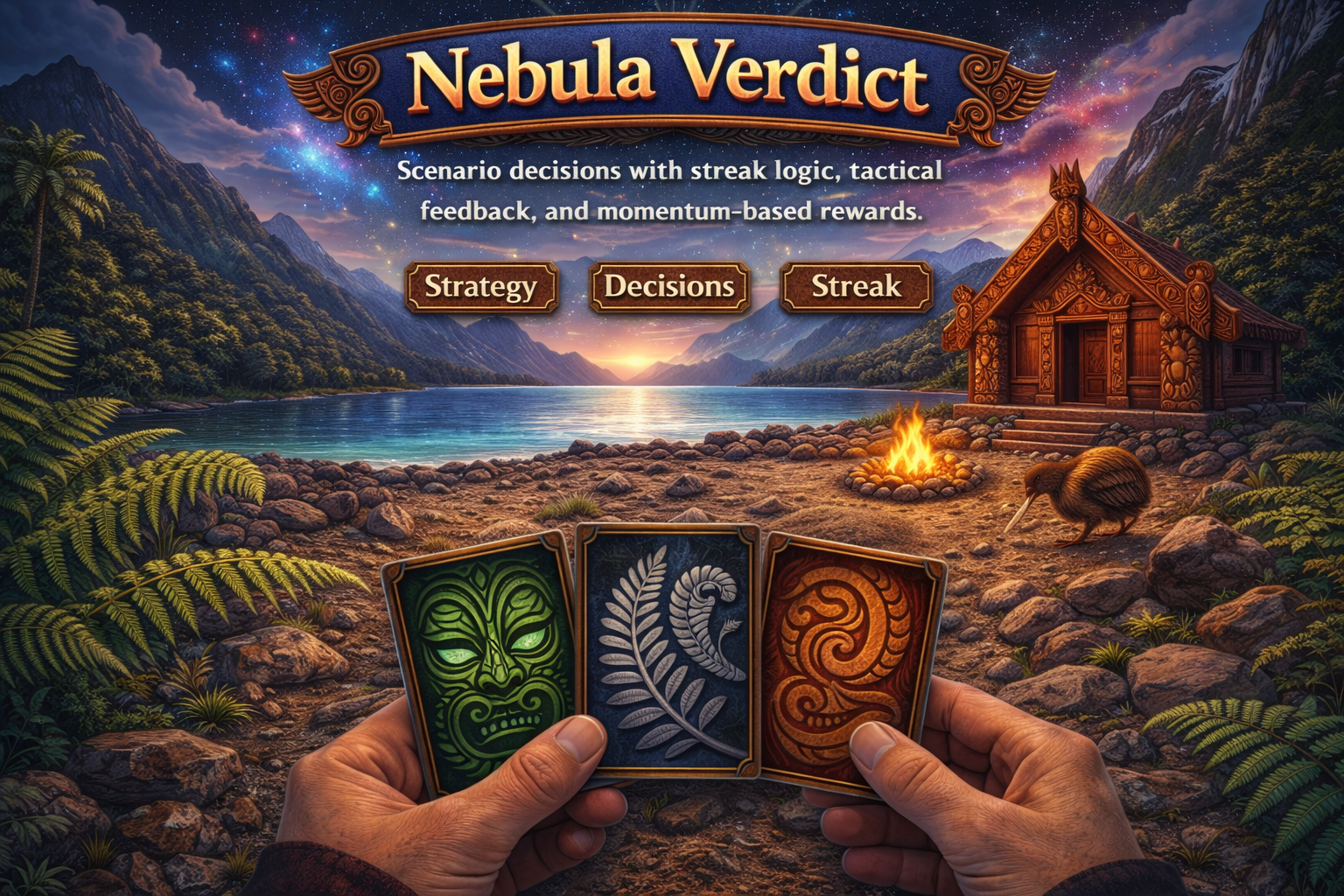 Cosmic social game visual